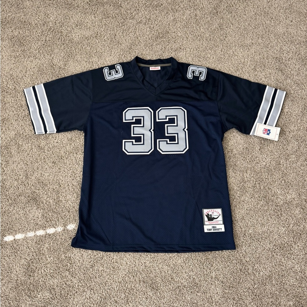Men's Cowboys Mitchell & Ness Dorsett Jersey